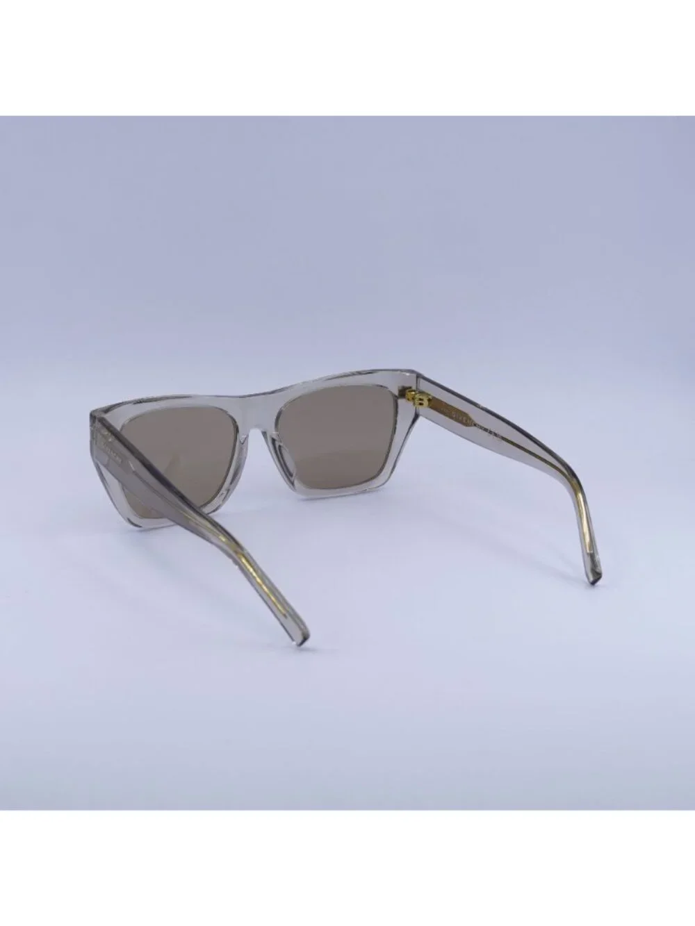 Givenchy GV40061U 45G Sunglasses Beige Square Frame, Brown Lenses
